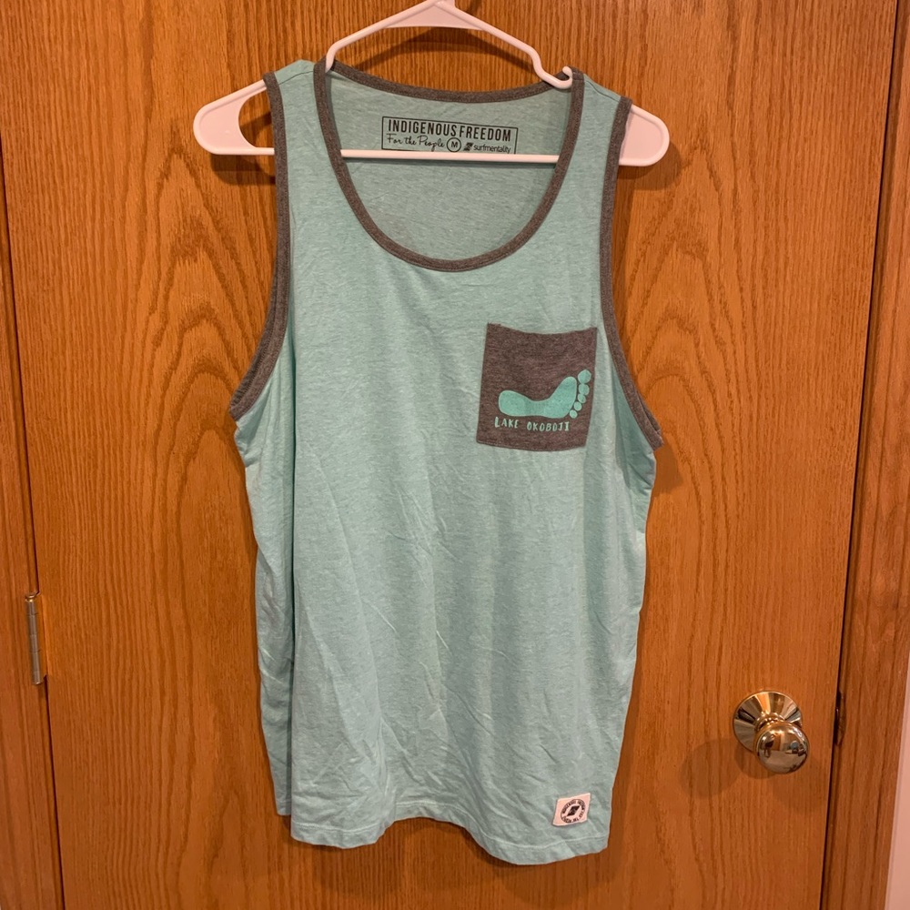 Indigenous Freedom For the People Lake Okoboji Tank Top